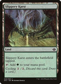 Slippery Karst, Duel Decks: Anthology