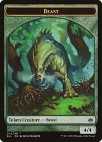 Beast Token (009), Duel Decks: Anthology