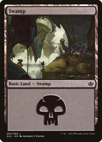 Swamp (062) (GVL), Duel Decks: Anthology