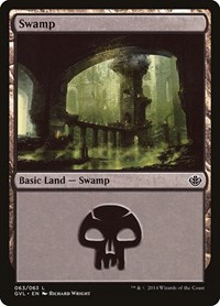 Swamp (063) (GVL), Duel Decks: Anthology