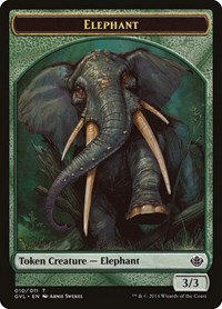 Elephant Token, Duel Decks: Anthology