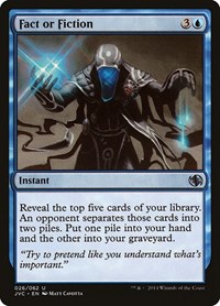 Fact or Fiction, Duel Decks: Anthology