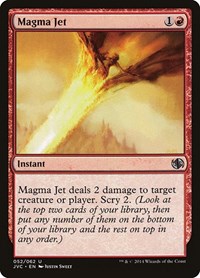 Magma Jet, Duel Decks: Anthology