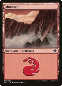 Mountain (059) (JVC), Duel Decks: Anthology