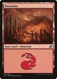 Mountain (061) (JVC), Duel Decks: Anthology