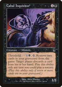 Cabal Inquisitor, Odyssey