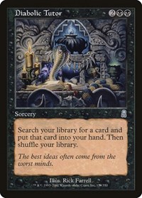 Diabolic Tutor, Odyssey