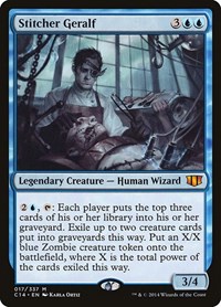 Stitcher Geralf, Commander 2014