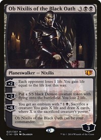 Ob Nixilis of the Black Oath, Commander 2014