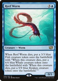 Reef Worm, Commander 2014
