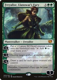 Freyalise, Llanowar's Fury, Commander 2014
