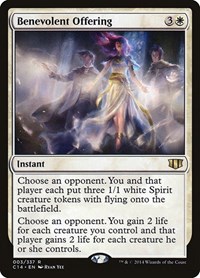 Benevolent Offering, Commander 2014
