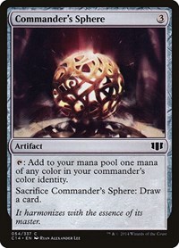 Commander's Sphere, Commander 2014