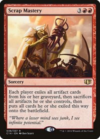 Scrap Mastery, Commander 2014