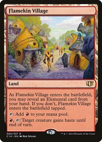 Flamekin Village, Commander 2014