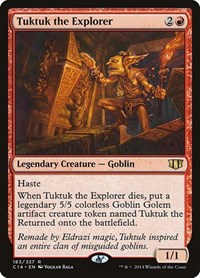 Tuktuk the Explorer, Commander 2014