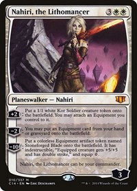 Nahiri, the Lithomancer, Commander 2014