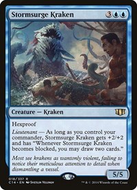 Stormsurge Kraken, Commander 2014
