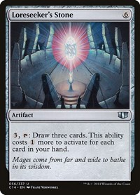 Loreseeker's Stone, Commander 2014