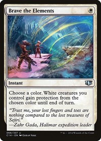 Brave the Elements, Commander 2014