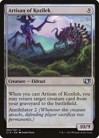 Artisan of Kozilek, Commander 2014