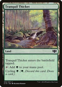 Tranquil Thicket, Commander 2014
