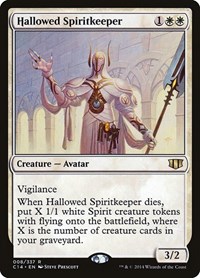 Hallowed Spiritkeeper, Commander 2014
