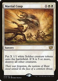 Martial Coup, Commander 2014