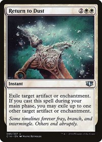 Return to Dust, Commander 2014
