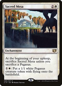 Sacred Mesa, Commander 2014