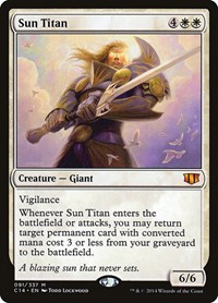 Sun Titan, Commander 2014