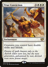 True Conviction, Commander 2014