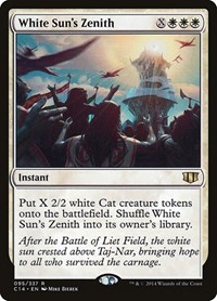 White Sun's Zenith, Commander 2014