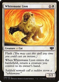 Whitemane Lion, Commander 2014