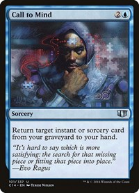Call to Mind, Commander 2014