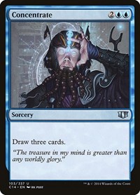 Concentrate, Commander 2014