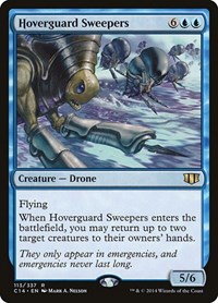 Hoverguard Sweepers, Commander 2014