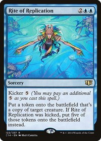 Rite of Replication, Commander 2014