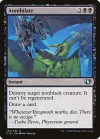 Annihilate, Commander 2014