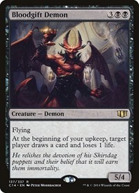 Bloodgift Demon, Commander 2014
