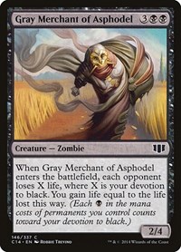 Gray Merchant of Asphodel, Commander 2014