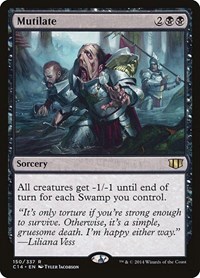 Mutilate, Commander 2014