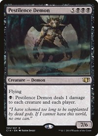 Pestilence Demon, Commander 2014