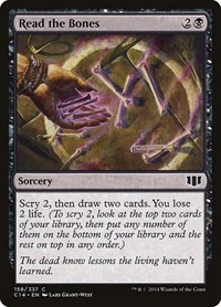 Read the Bones, Commander 2014