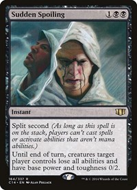 Sudden Spoiling, Commander 2014