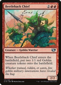 Beetleback Chief, Commander 2014