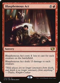 Blasphemous Act, Commander 2014