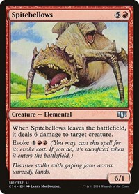 Spitebellows, Commander 2014