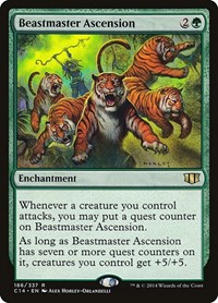 Beastmaster Ascension, Commander 2014