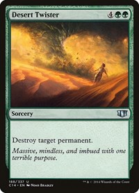 Desert Twister, Commander 2014